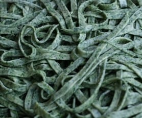 fresh spinach pasta